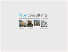 Tablet Screenshot of febyconsultants.com